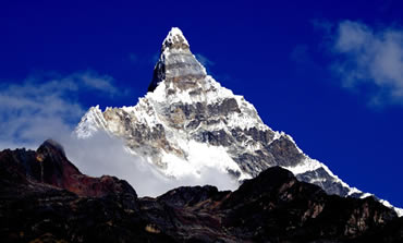 Chacraraju mountain, Santa Cruz Ulta trek