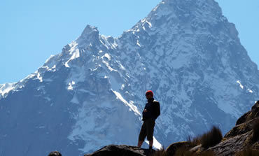 Taulliraju mountain, Santa Cruz Ulta trek