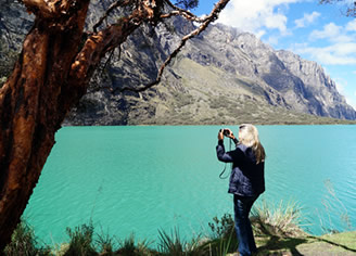 Llanganuco lakes tour,  Cordillera Blanca