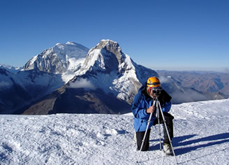 Pisco mountain Cordillera Blanca
